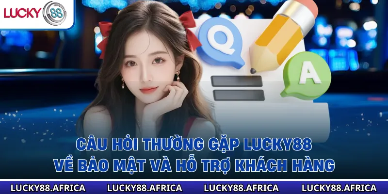 Câu hỏi thường gặp lucky88 về bảo mật và hỗ trợ khách hàng