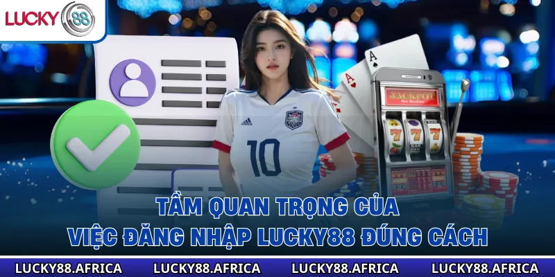 Tầm quan trọng của việc đăng nhập lucky88 đúng cách